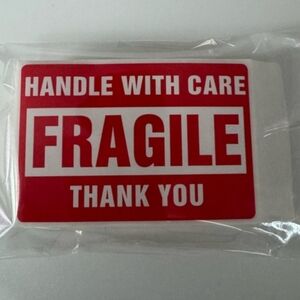 Fragile Handle With Care Stickers